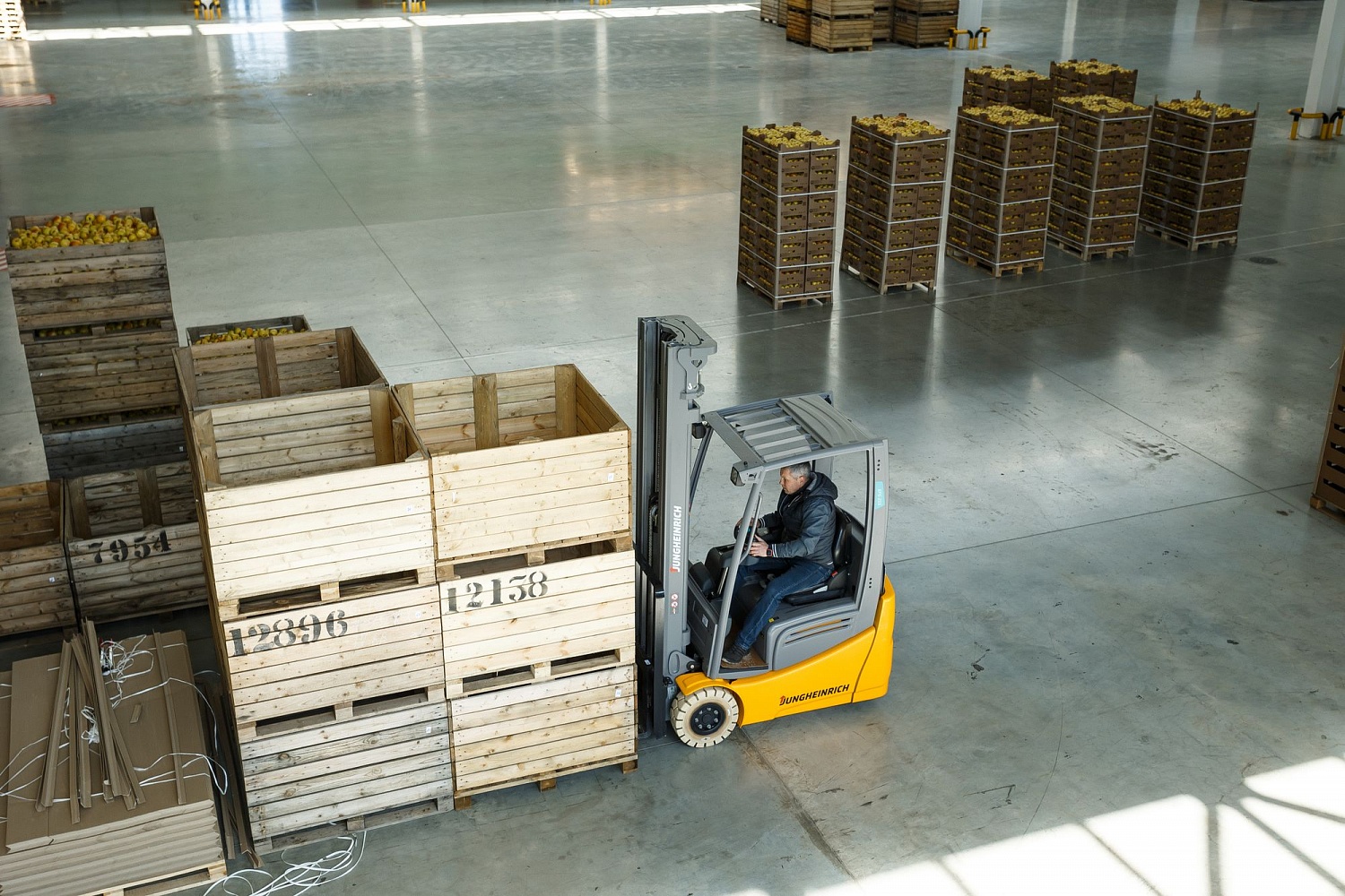 Хранение яблок