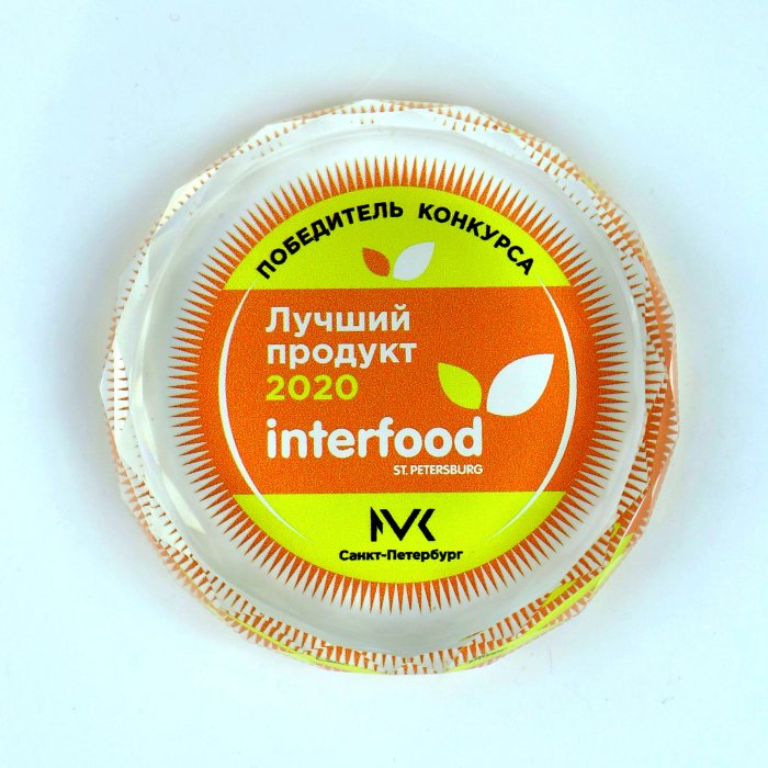 Медаль – Победитель конкурса «Лучший продукт 2020» выставка InterFood St.Peterburg